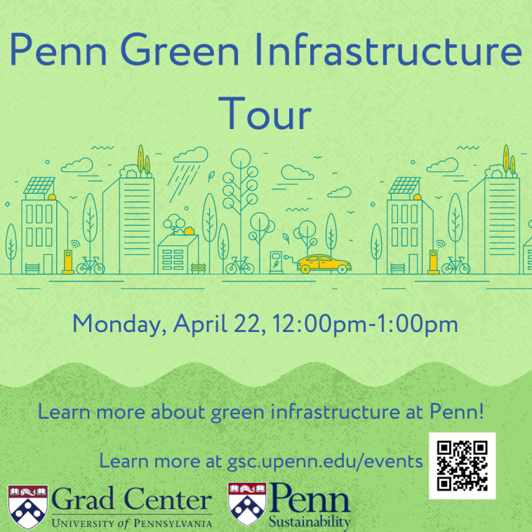 Flyer describing the Penn Green Infrastructure Tour