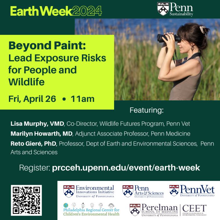 Information about the April 26, 2024 Earth Week event
