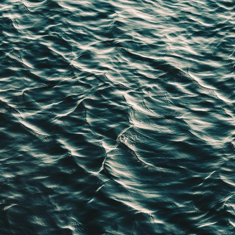 surface of dark water