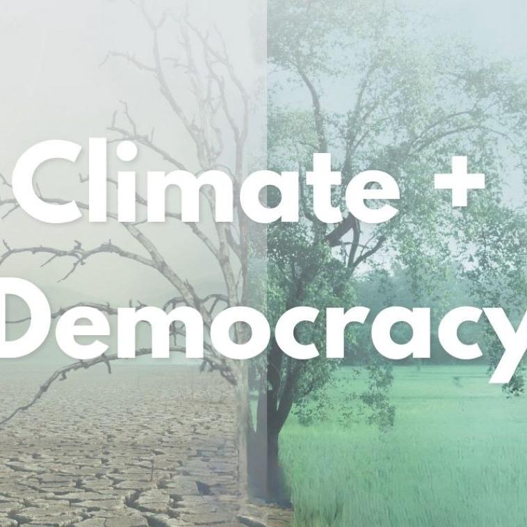 Climate and Democracy event on April 26