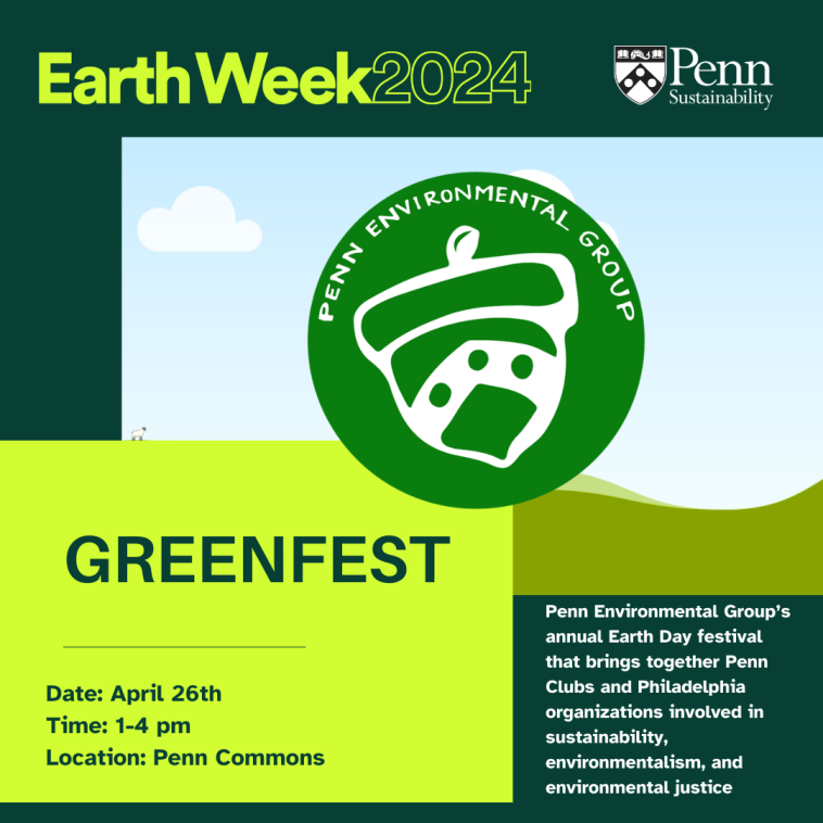 GreenFest flier